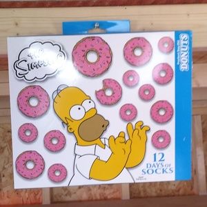 The Simpson 12 days of Socks